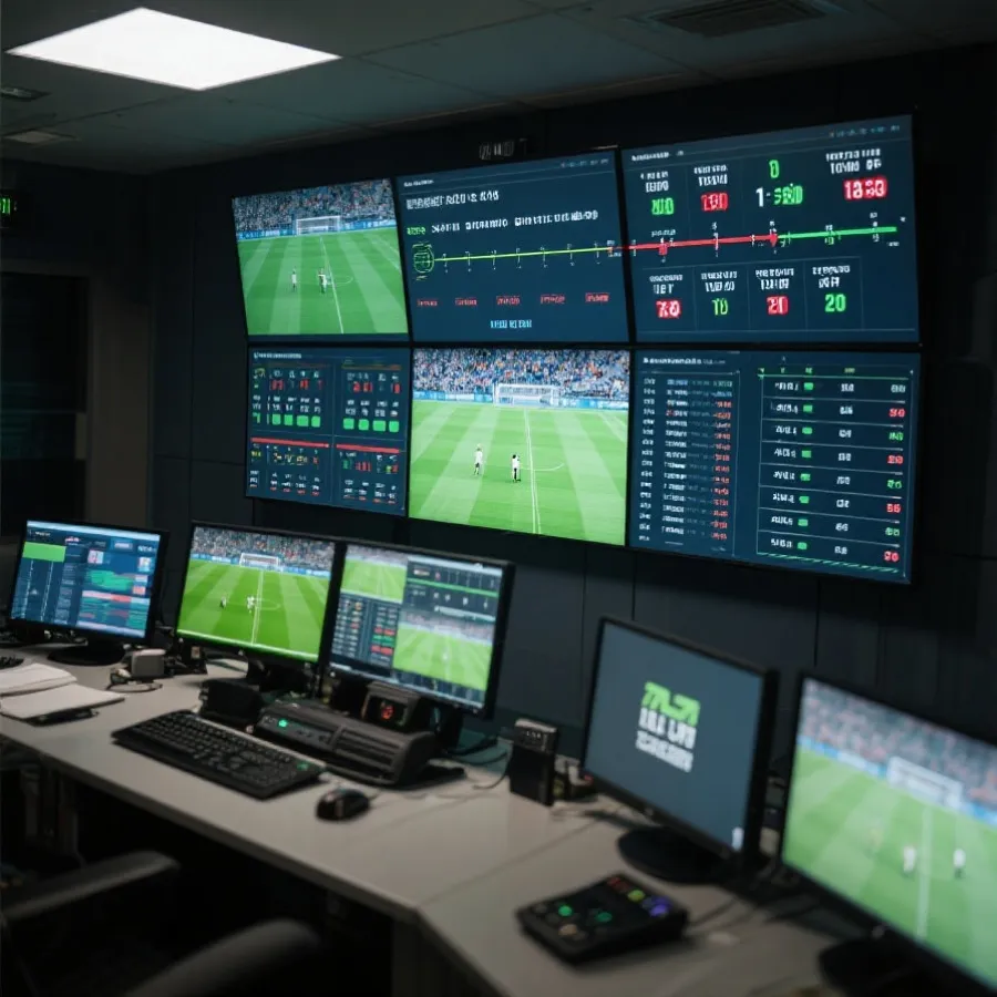 即時數據分析示意